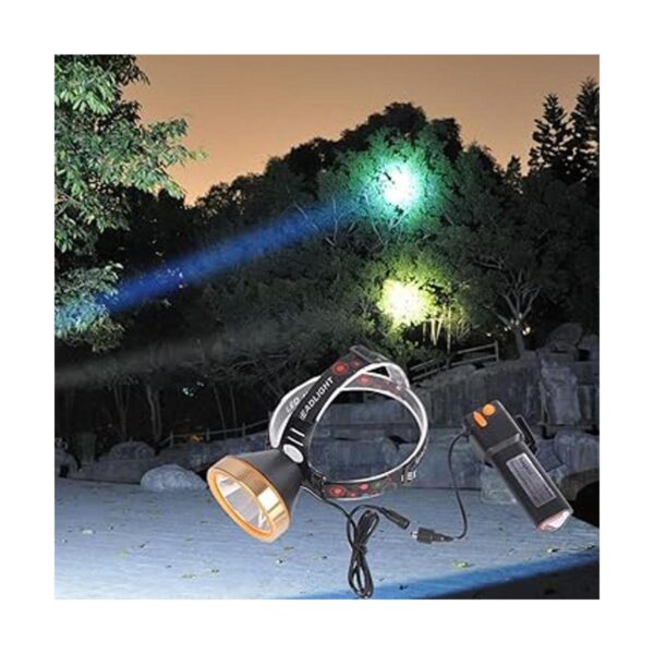 Yongkist Super brillante faro de alta potencia recargable_4