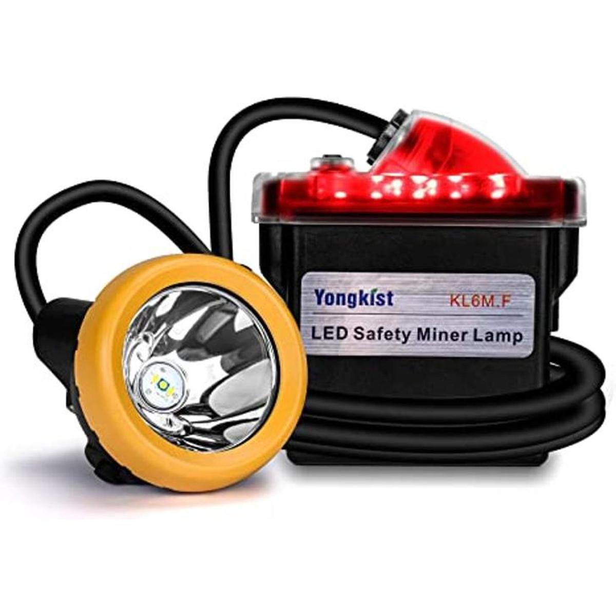 Yongkist Luz de minería de seguridad 12 LED de minería de