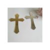 20 piezas de acrílico espejo adhesivo de cruz de corte_2