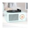 Altavoz de vinilo clásico de estilo antiguo con Bluetooth_3