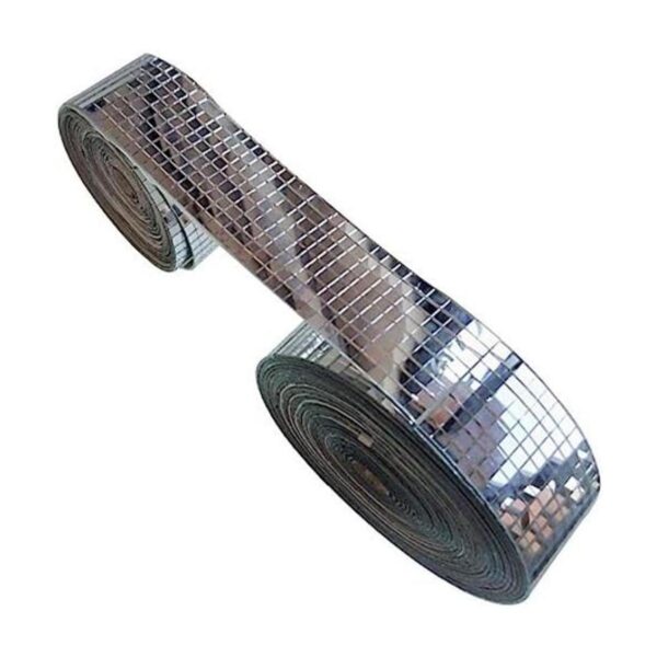 Roll Real Glass Craft Mini Square Mirrors Mosaico Azulejos_1