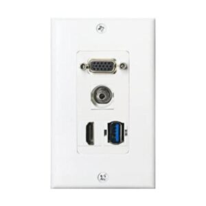 HDMI USB VGA Audio placa de pared yomyrayhu funciona_1