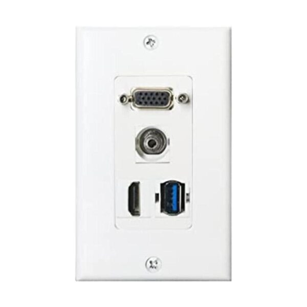 HDMI USB VGA Audio placa de pared yomyrayhu funciona_1
