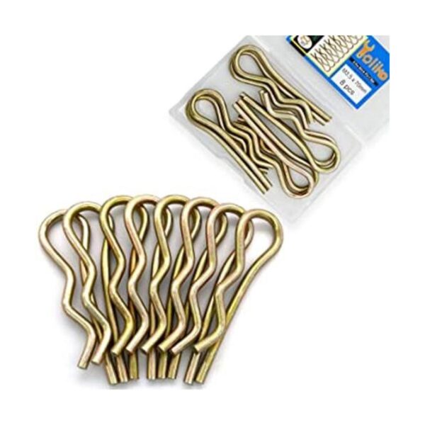 Yoliko 8 pines de enganche resistentes con clip R clips_1