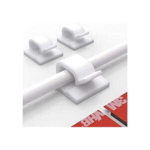 Yocice 60 clips de cable con cintas adhesivas fuertes_1