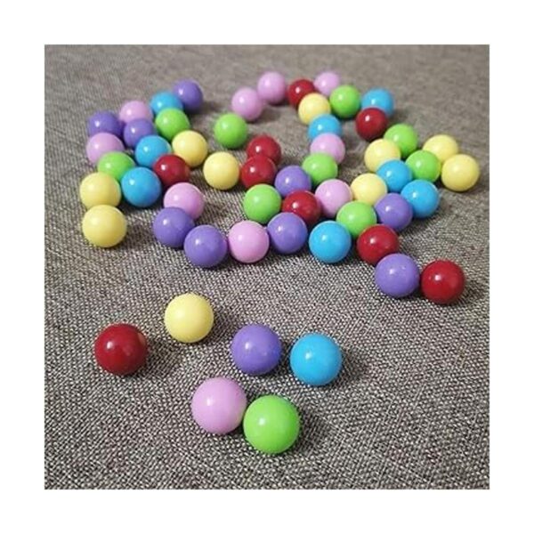 Yoeevi 60 bolas de mármol de cuadros chinos en 6 colores_3
