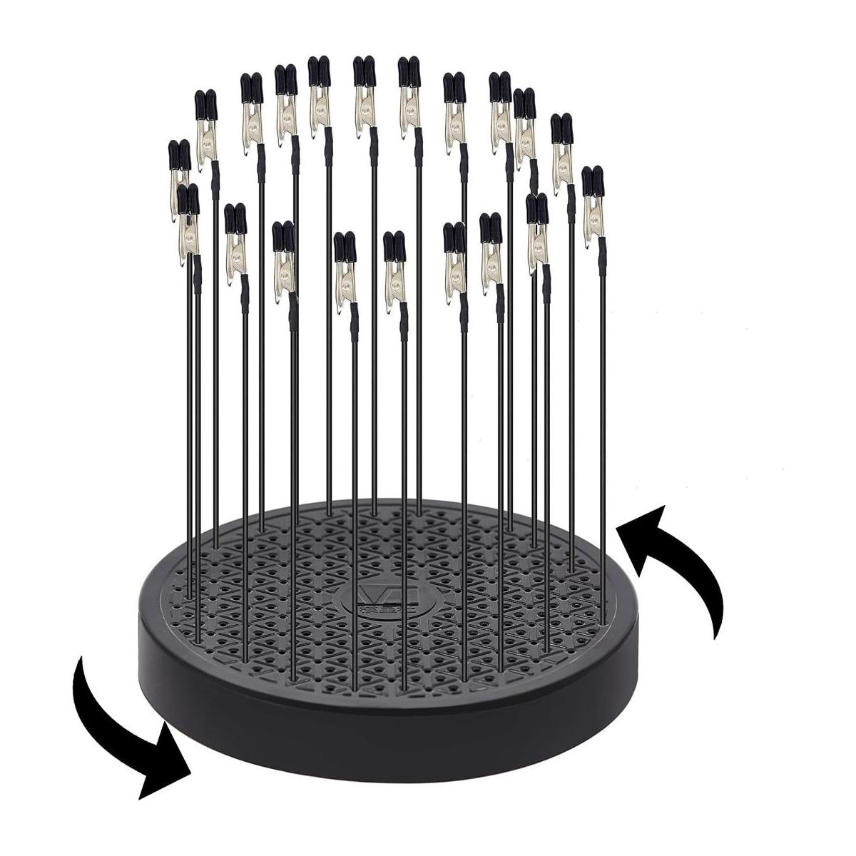 Soporte giratorio para pintura de 360 grados y 20 unidades