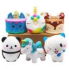 YOAUSHY Juego de 6 piezas de juguetes Squishies Jumbo de_1