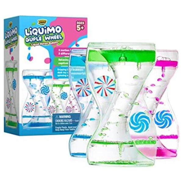 YoYa Toys Liquimo Liquid Motion Bubbler Duple Wheel para_1