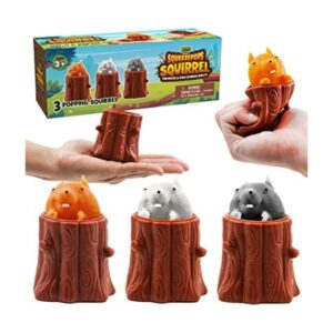 Yoya Toys Squeezepops Juguete para apretar ardilla en