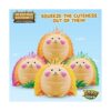 YoYa Toys Hedgehog Squisheez Juego de 4 bonitas bolas de