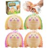 YoYa Toys Hedgehog Squisheez Juego de 4 bonitas bolas de
