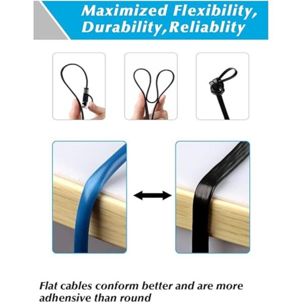 Cable Ethernet Cat7 cable de red de 50 pies para Xbox_5