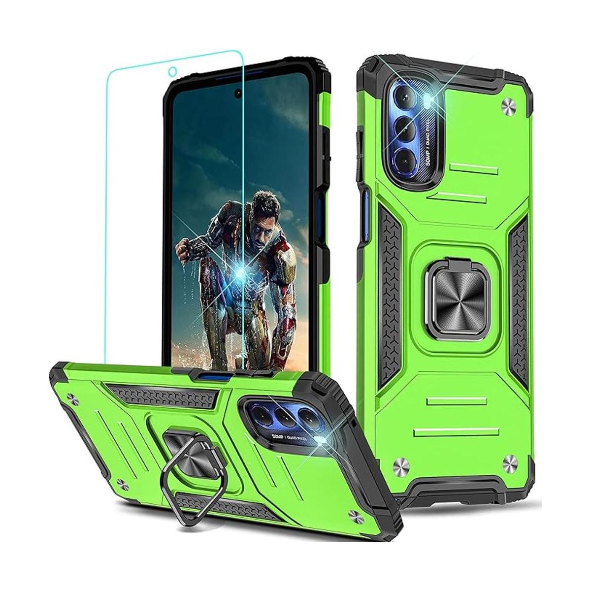 YmhxcY Funda para Moto G Stylus 4G con protector de