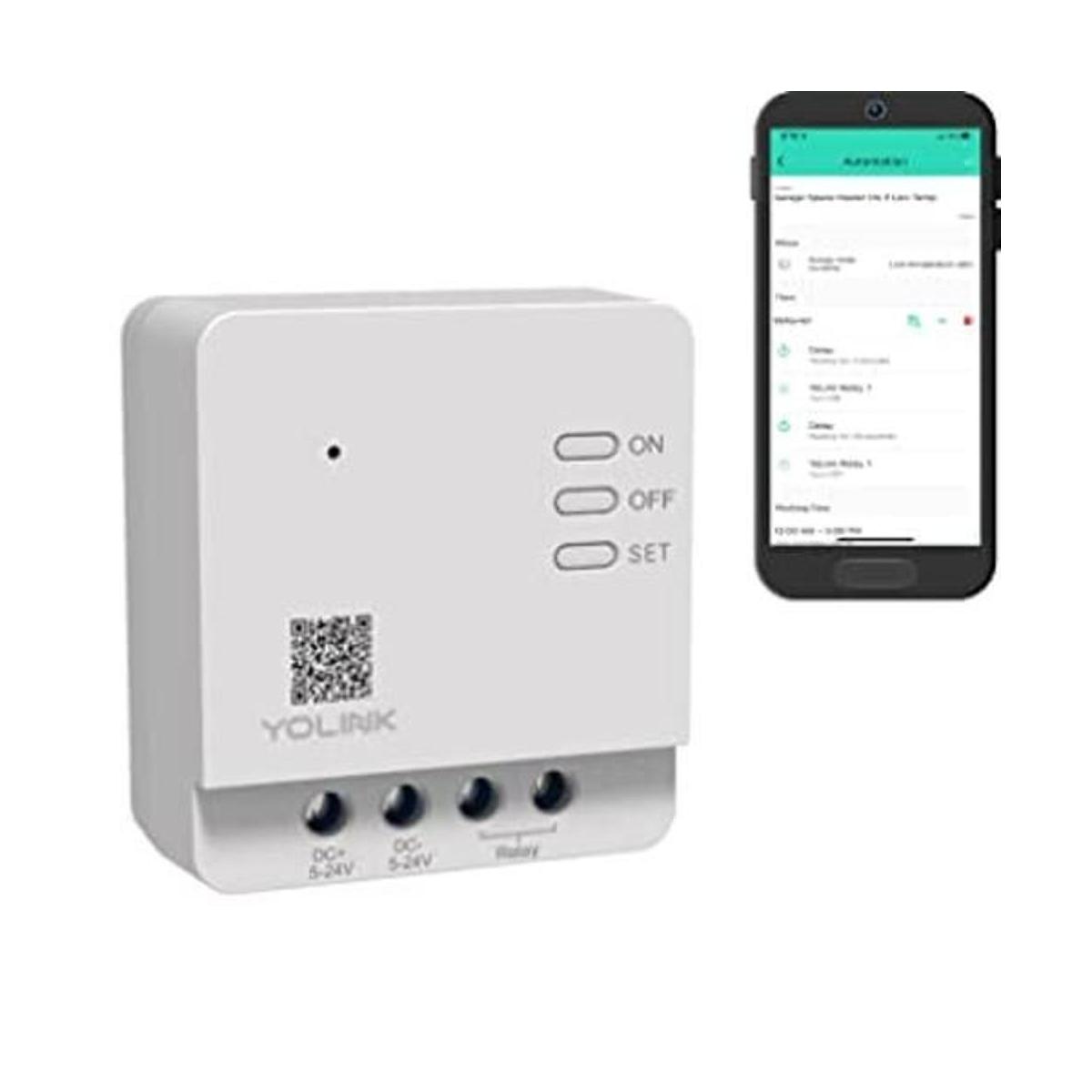 YoLink Relay YoLink Relé inteligente de largo alcance de