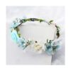 Diadema ajustable hecha a mano con diseño de corona de_2