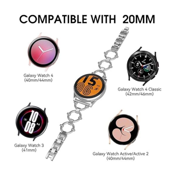 Yncamoo Correa de metal de 0.787 in compatible con Samsung_2