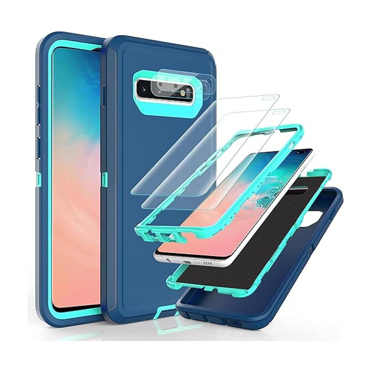 S10 Plus Funda con película de TPU flexible autocurativa