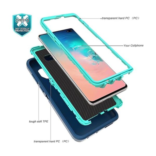 S10 Plus Funda con película de TPU flexible autocurativa_2