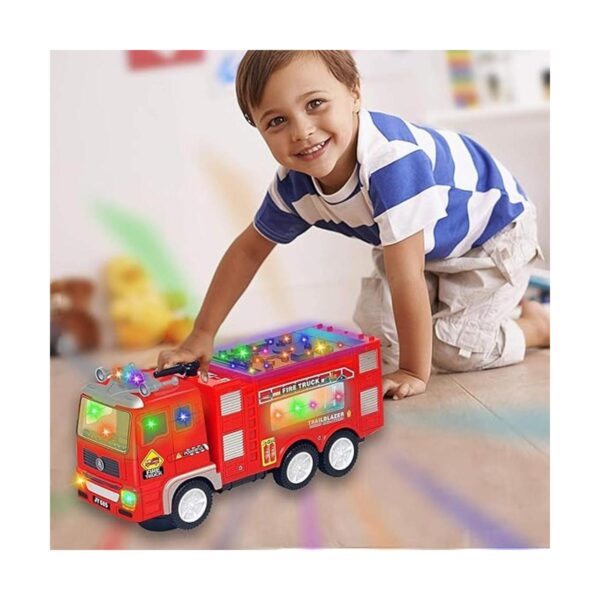 Ynanimery Juguetes de camiones con luces 4D para niños de_2