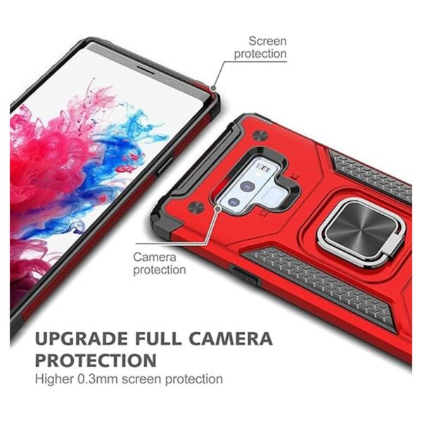 YmhxcY Funda para Samsung Note 9 con protector de_3
