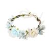 Diadema ajustable hecha a mano con diseño de corona de_1