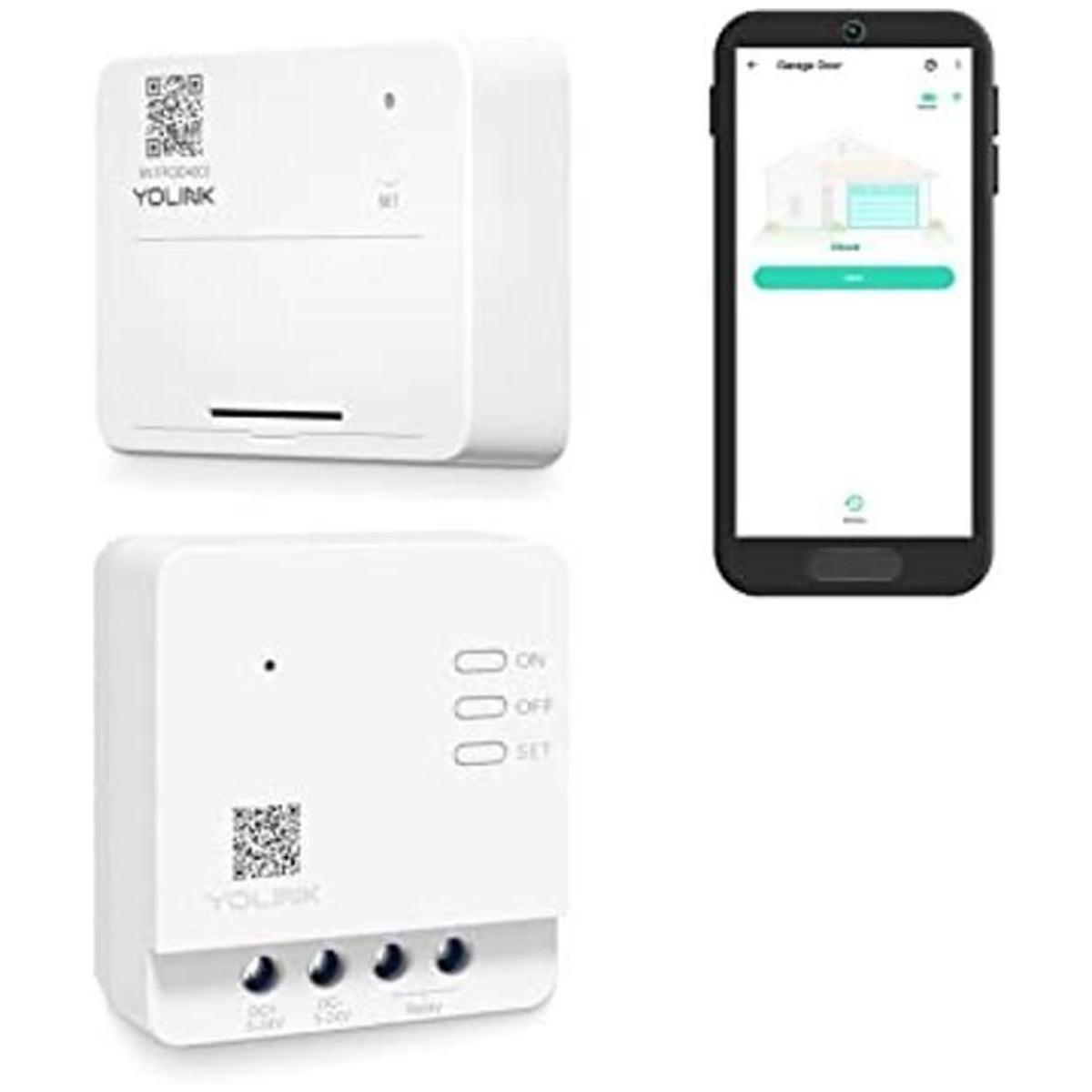 YoLink Controlador de puerta de garaje y sensor