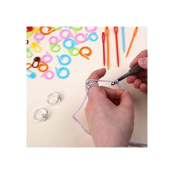 Marcadores de punto de bloqueo 20 anillos de punto