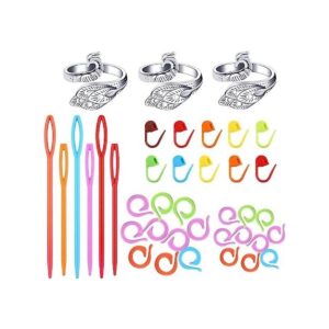 Marcadores de punto de bloqueo 20 anillos de punto