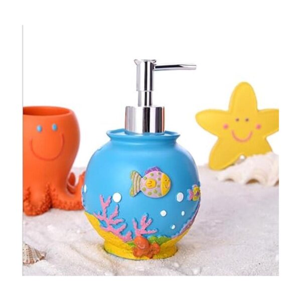 YIYIDA Juego de 5 piezas de colección de baño con forma de