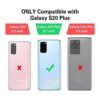 YmhxcY Funda para Galaxy S20 Plus con película flexible_2