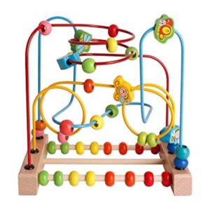 SHIERDU Juguetes de madera con animales juego de_1