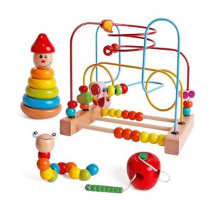 SHIERDU Juego de educación temprana cuatro en uno de_1