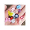 Chenkou Craft 100 piezas aleatorias de botones de plástico_5