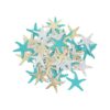 Mybbshower Confeti de estrellas de mar con purpurina para