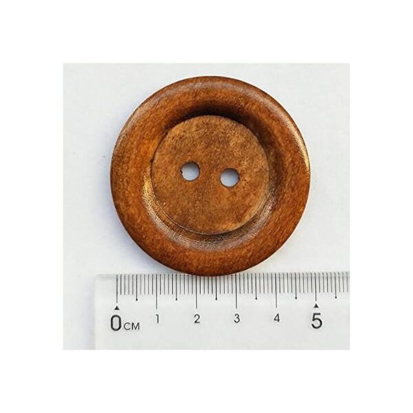 Chenkou Craft Botones de madera redondos de 1.969 in y 2_4