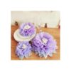 Mybbshower Juego de 9 pompones de papel de seda de 7 a 9_2