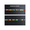 JDXN 10 pulseras hechas a mano con cuentas de colores para