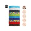 JDXN 10 pulseras hechas a mano con cuentas de colores para