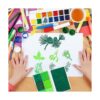 Almohadilla de tinta lavable de 7 colores en tamaños