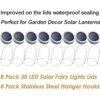 Luces para frascos luces solares ledes para frascos con