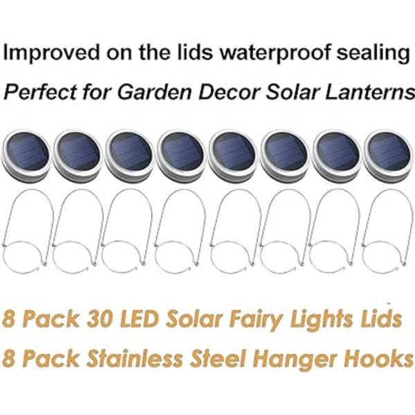 Luces para frascos luces solares ledes para frascos con