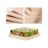 Paquete de 6 bandejas de madera pequeñas sin terminar para_3