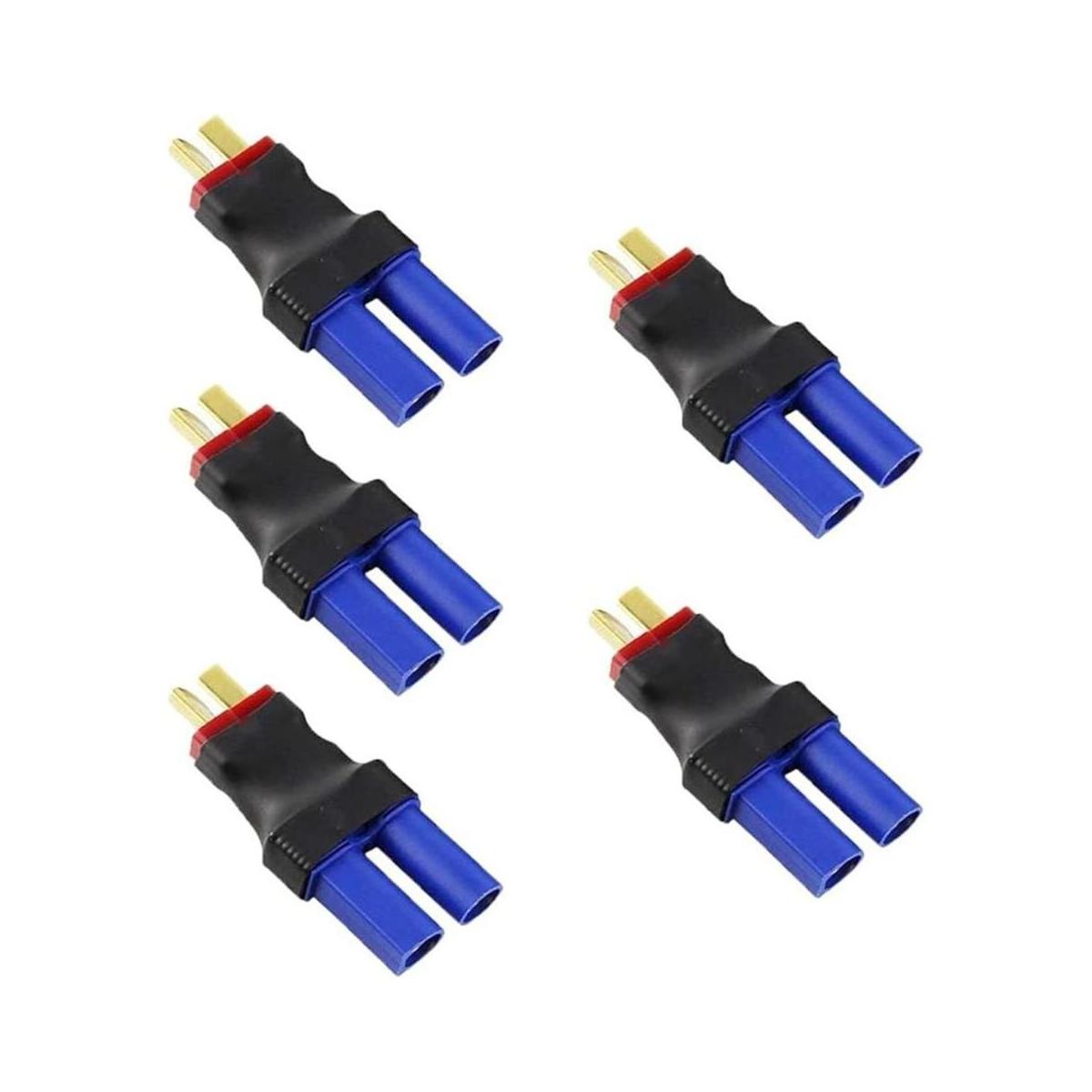 Yiqigou Deans Paquete de 5 conectores macho a conector