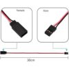 Yiqigou 10 cables de extensión servo de 3 pines de 11.8