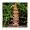 Yiosax Decoración de jardín al aire libre doble tiki_1