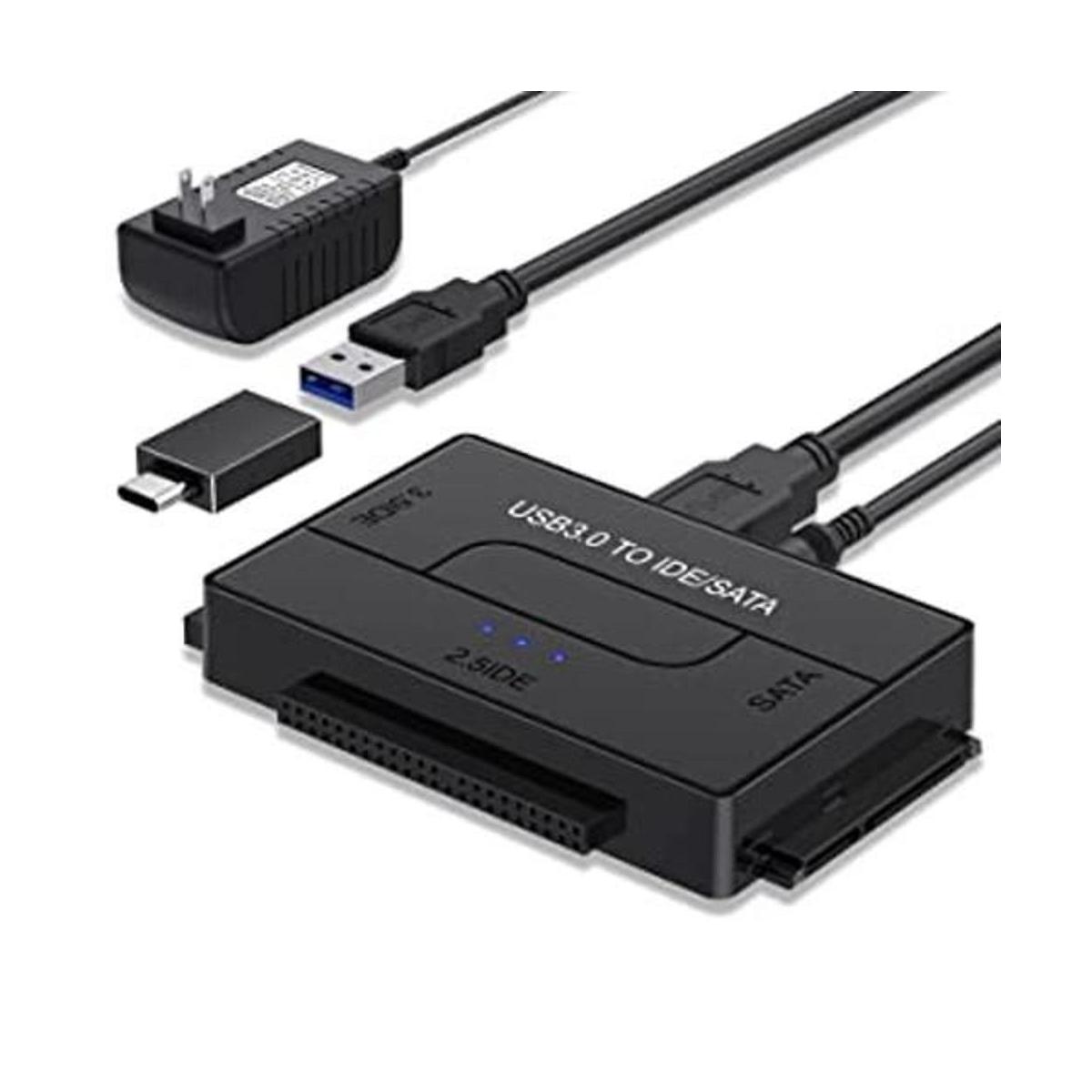 YINNCEEN Lector de discos duros USB 3.0 a SATA IDE