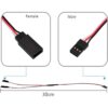 10 piezas de extensión de cable servo de 11.8 pulgadas