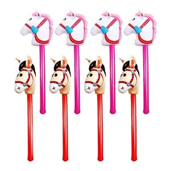 Yiphates 8 piezas de 40 pulgadas de caballo inflable de