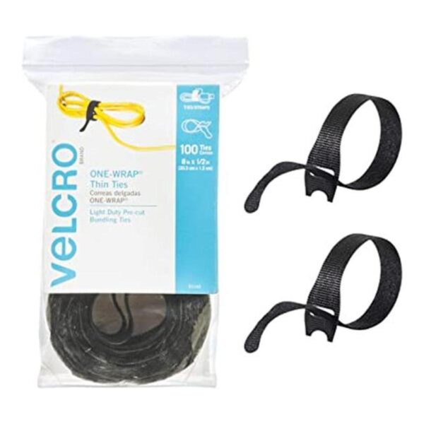 VELCRO Brand ONEWRAP Bridas para cables 100 unidades 8_1